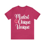 Load image into Gallery viewer, Modest Chique and Unique Tee
