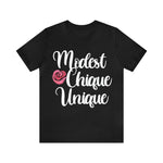 Load image into Gallery viewer, Modest Chique and Unique Tee
