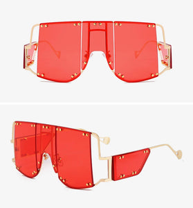 Oversized Colorful Daily Sunglasses