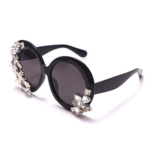 Oversized Diamond Rhinestone Shades