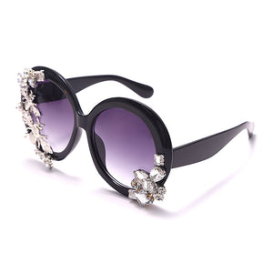 Oversized Diamond Rhinestone Shades