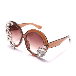 Oversized Diamond Rhinestone Shades